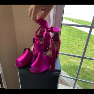 Sam Edelman HOT pink ODELE sandals
